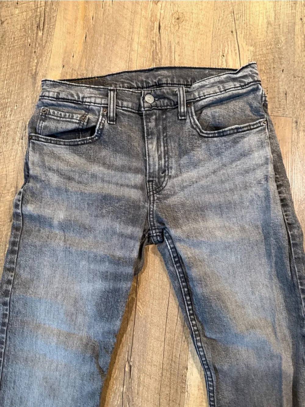 Levi's Slim Straight Men's Jeans - Washed Grey